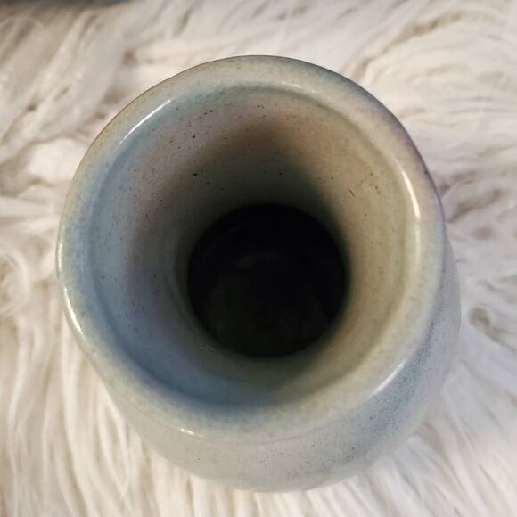 Vintage Things Jamaican 1984 Hand Made Glazed Terracotta Vase - Picture 4 of 6